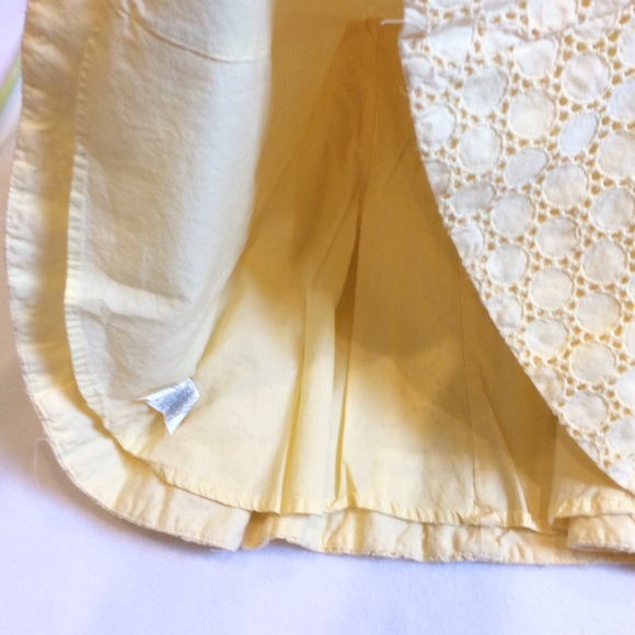 Children’s place yellow eyelet dress - Picture 5 of 6